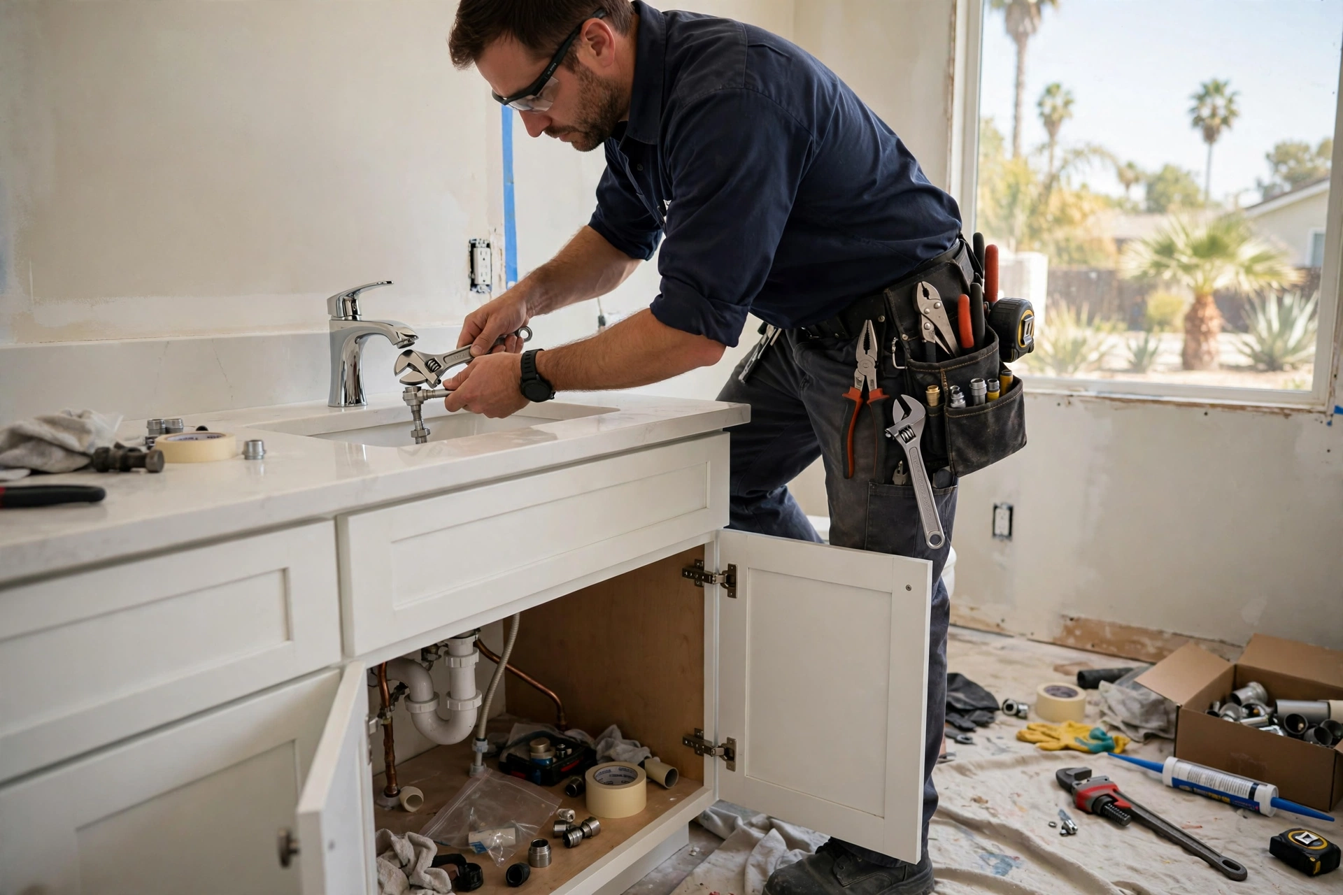 Fixture Installation & Remodel Plumbing in Al