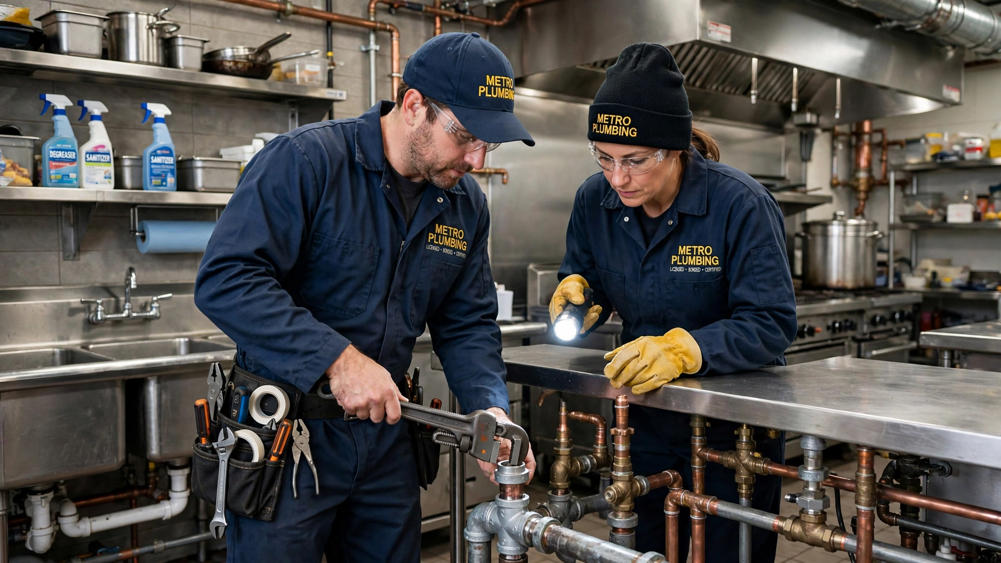 Commercial plumbing Altadena